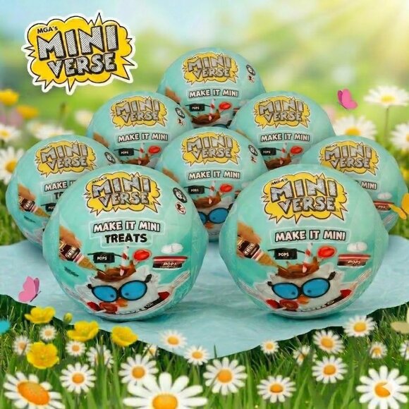 MGA's Miniverse Make It Mini TREATS Series 1 Bundle: (8) Blind Random Capsules